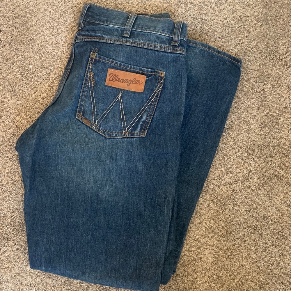 Men’s Wrangler Relaxed Boot Jeans 34/34